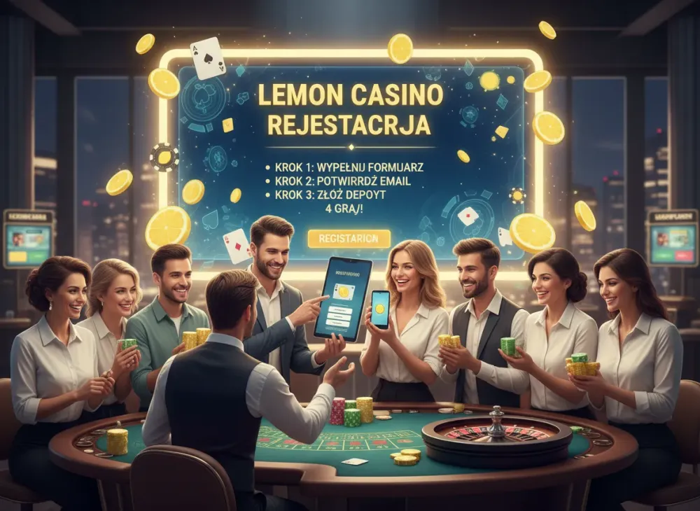 Lemon casino rejestracja - przewodnik krok po kroku