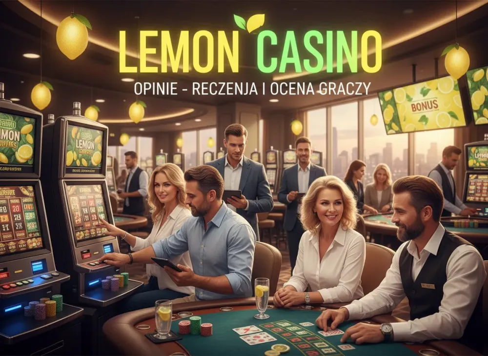 Lemon casino opinie - recenzja i ocena graczy